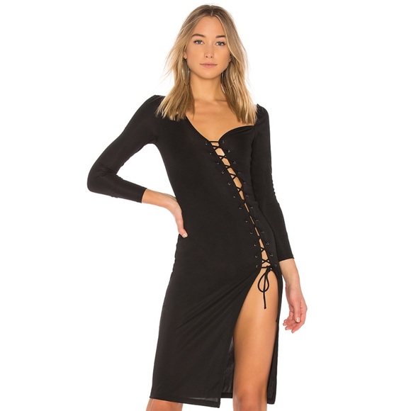 h:ours x REVOLVE Branden Midi Dress - Picture 1 of 8